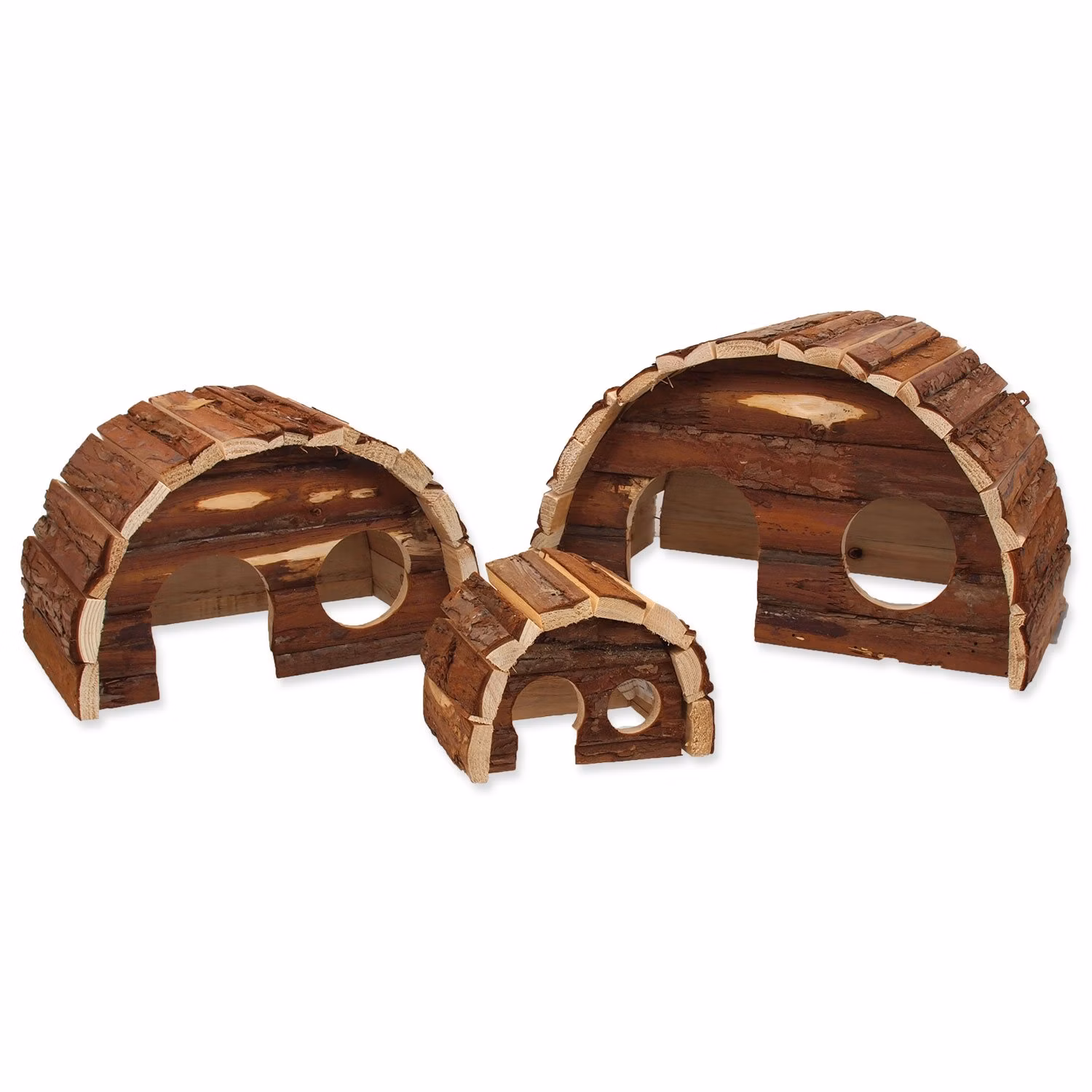 Domček Small Animals Hobit drevený 25x16x15cm