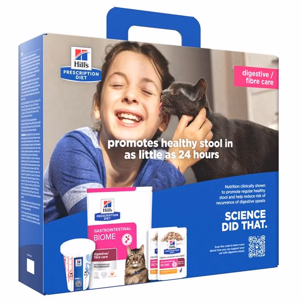 HILLS PD Fe i/d GASTROINTESTINAL BIOME Starter Kit 300 g + 2 x 85 g