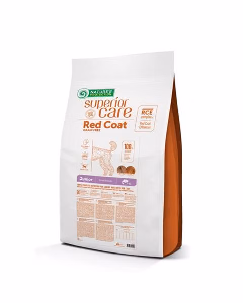 Natures P Superior care red dog GF junior salmon small 10 kg