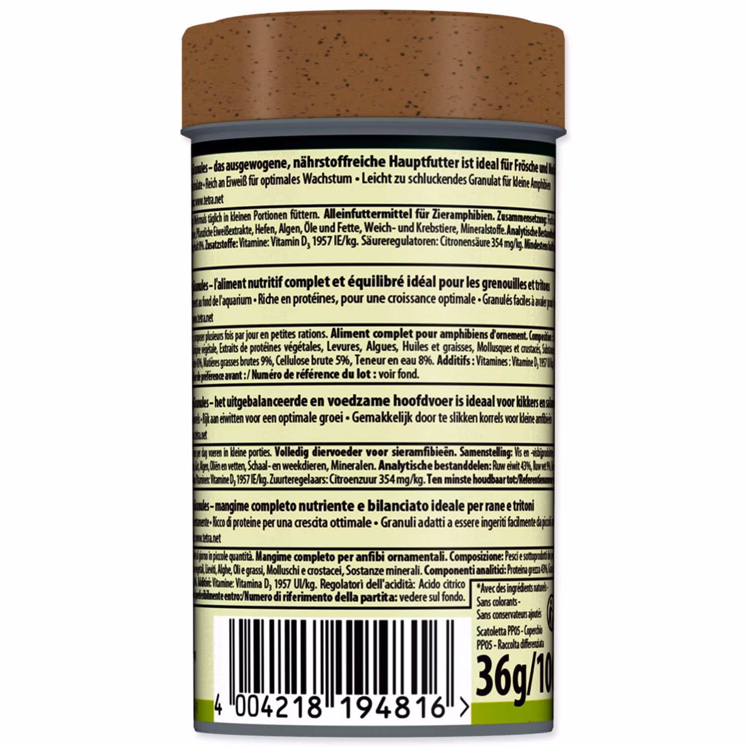 Krmivo Tetra Repto Frog Granules 100ml