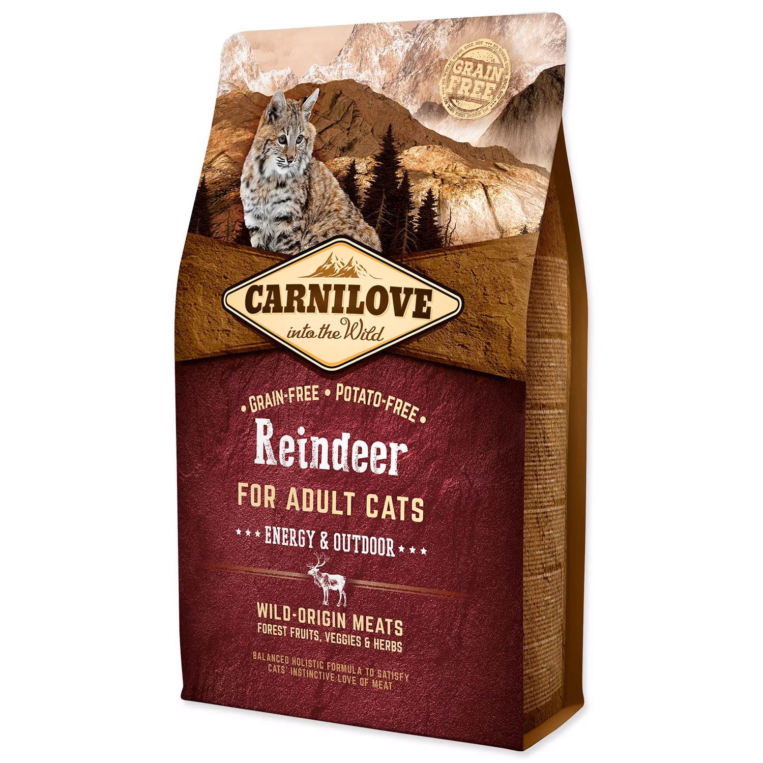 Krmivo Carnilove Adult Energy & Outdoor Reindeer 2kg