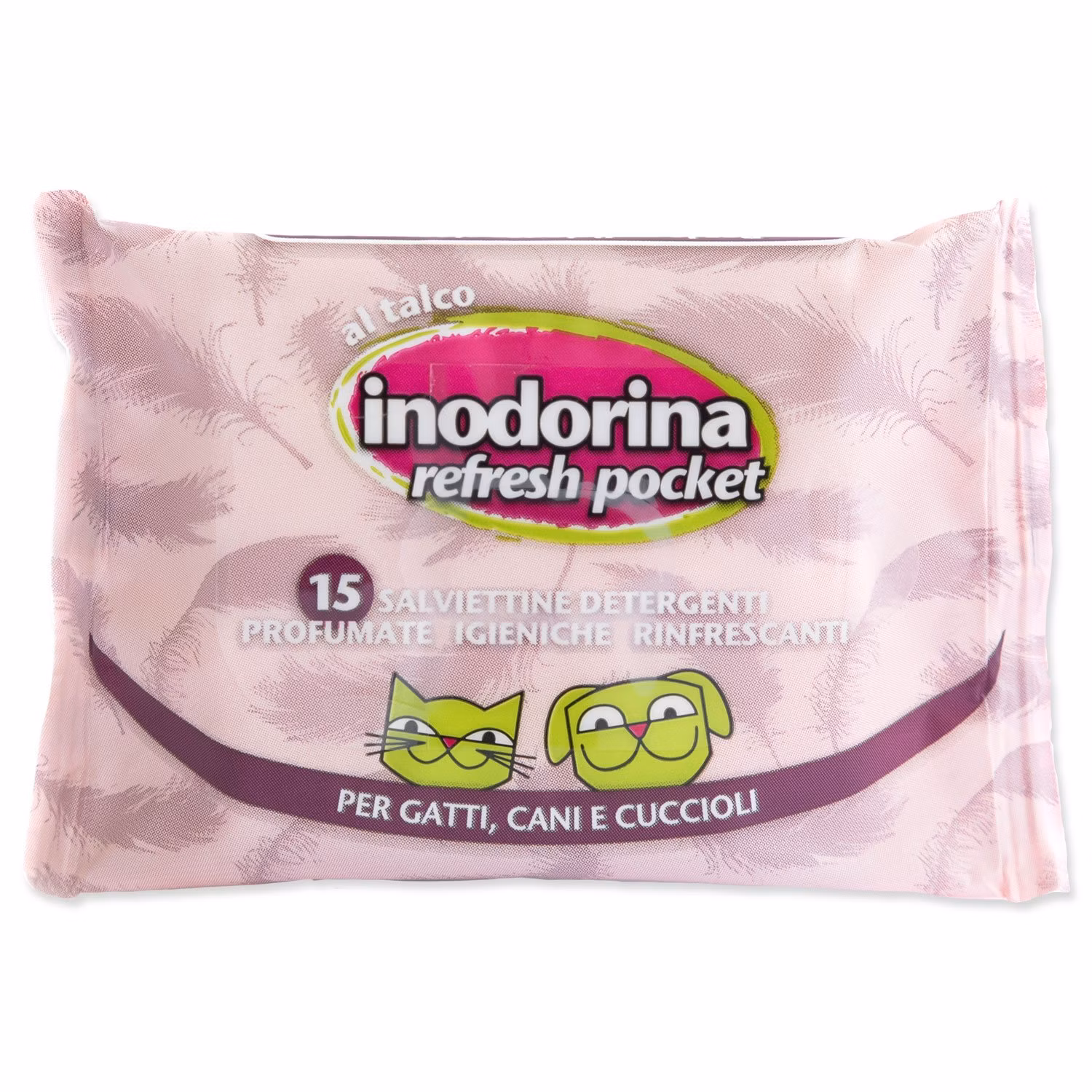 Obrúsky Inodorina Talco 15ks
