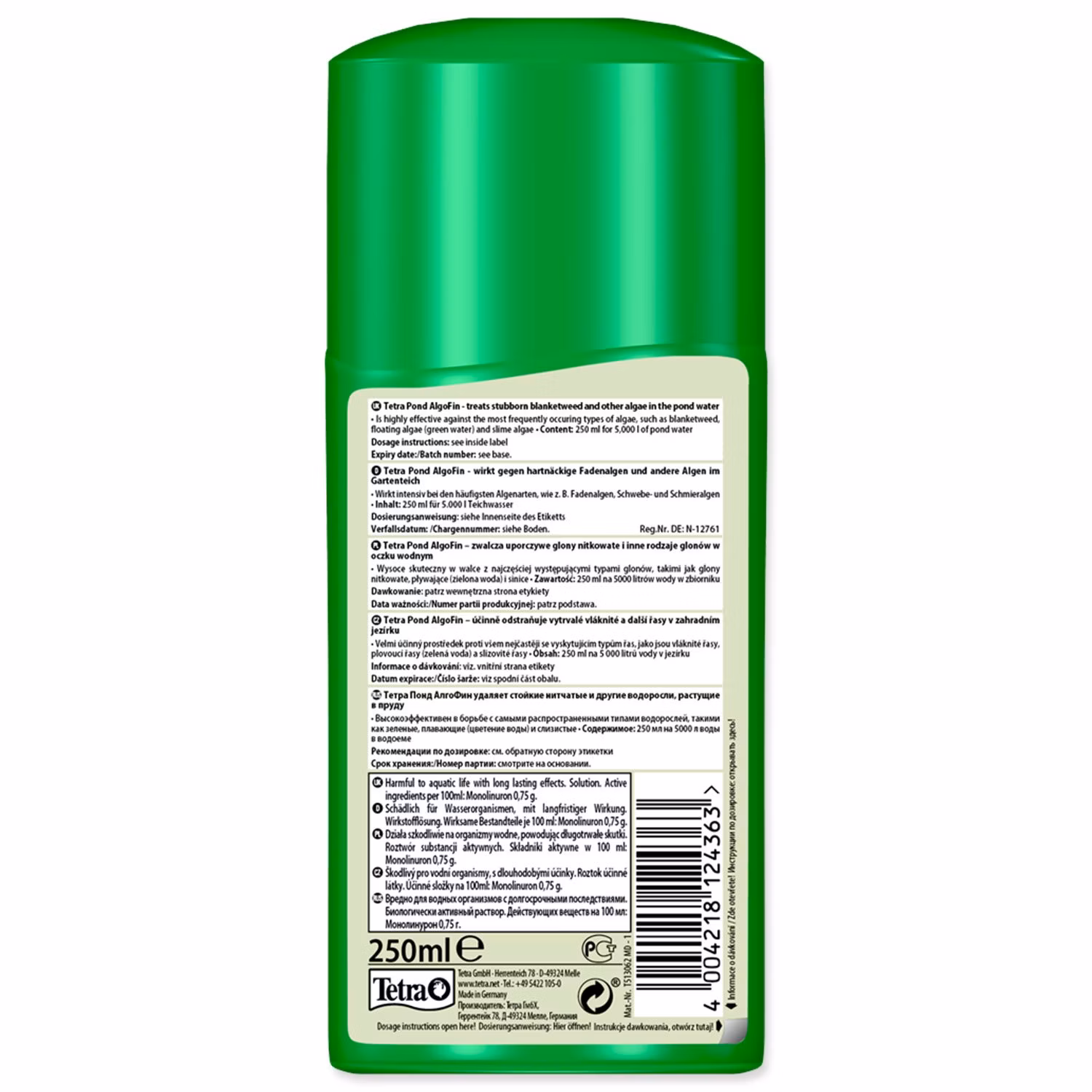 Prípravok Tetra Pond Algofin 250ml