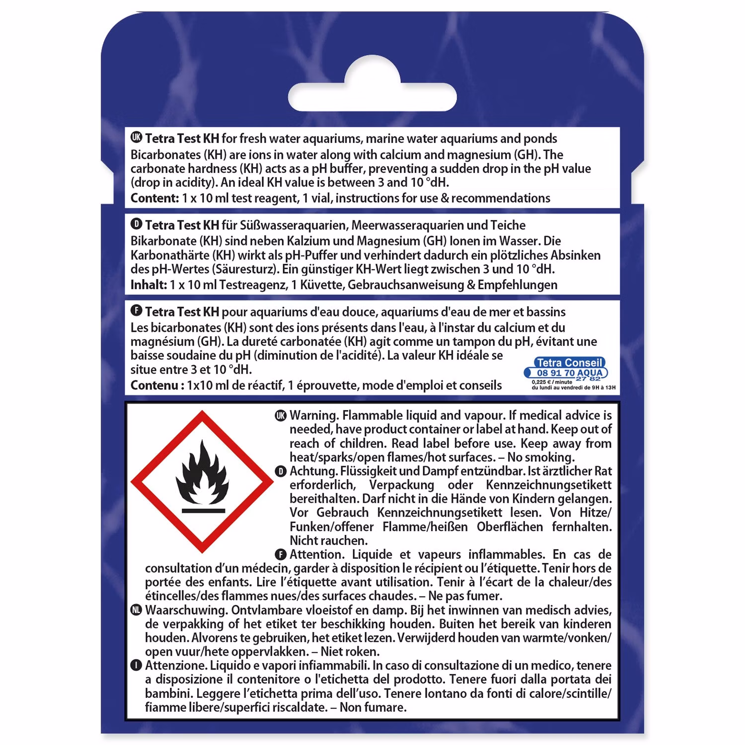 Test Tetra KH 10ml