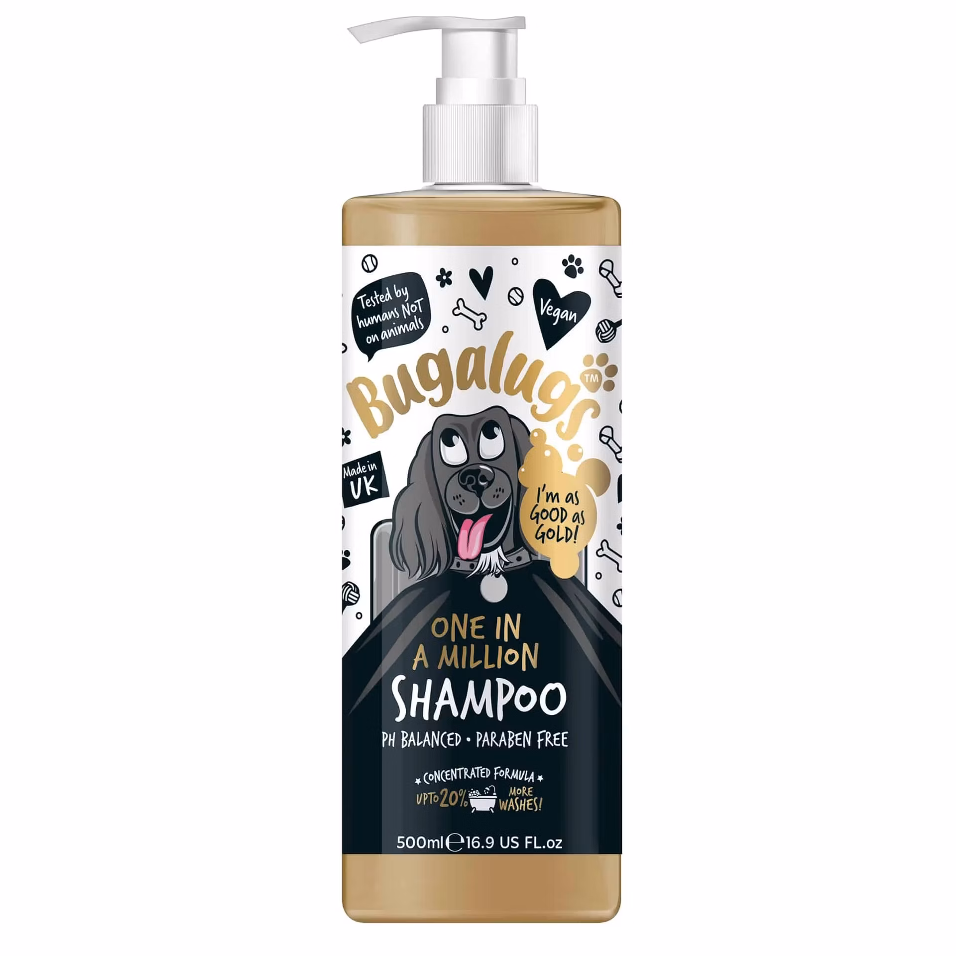Bugalugs luxusný šampón pre psov – vôňa One in a Million - 500 ml