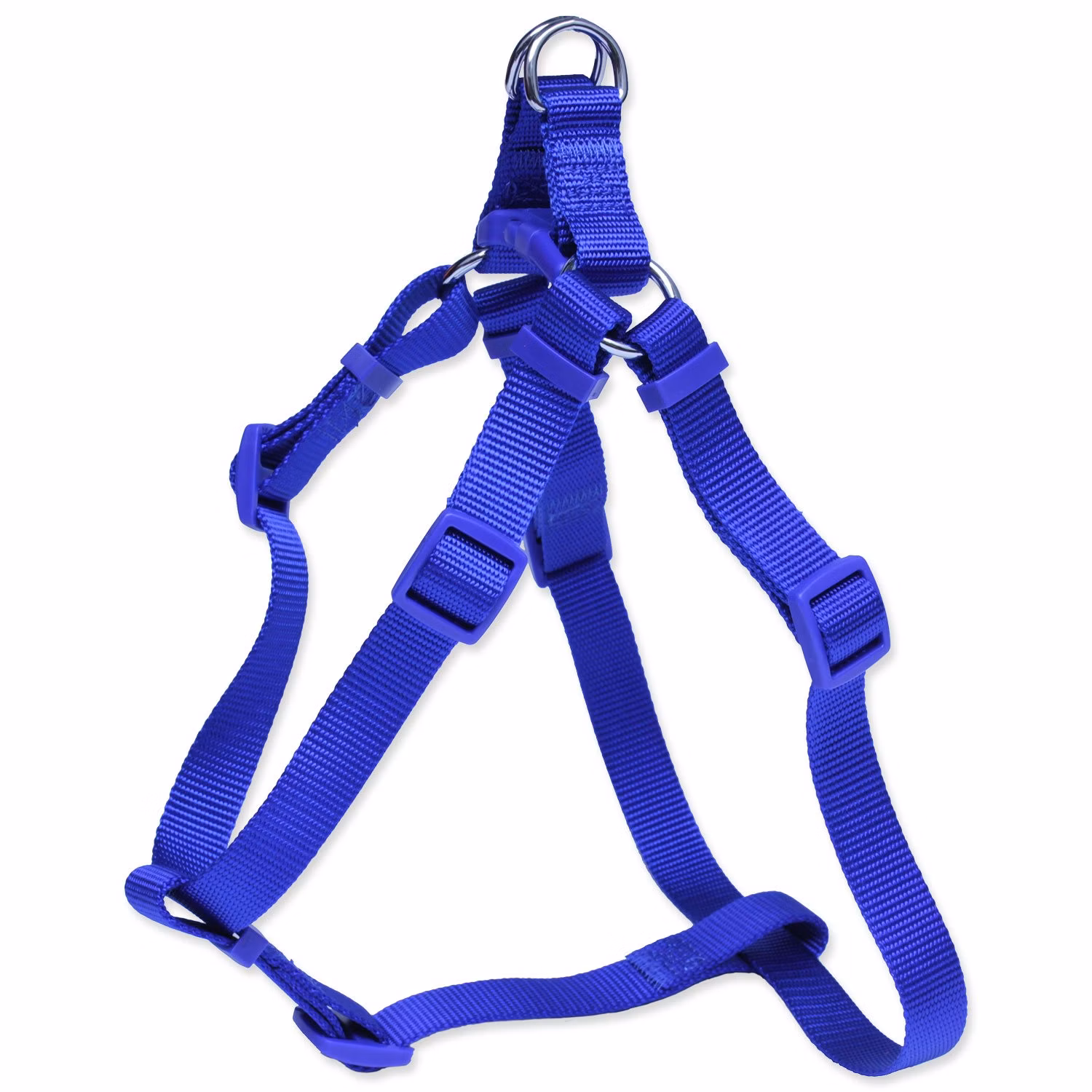 Postroj BAF nylon modrý 2x44-72cm