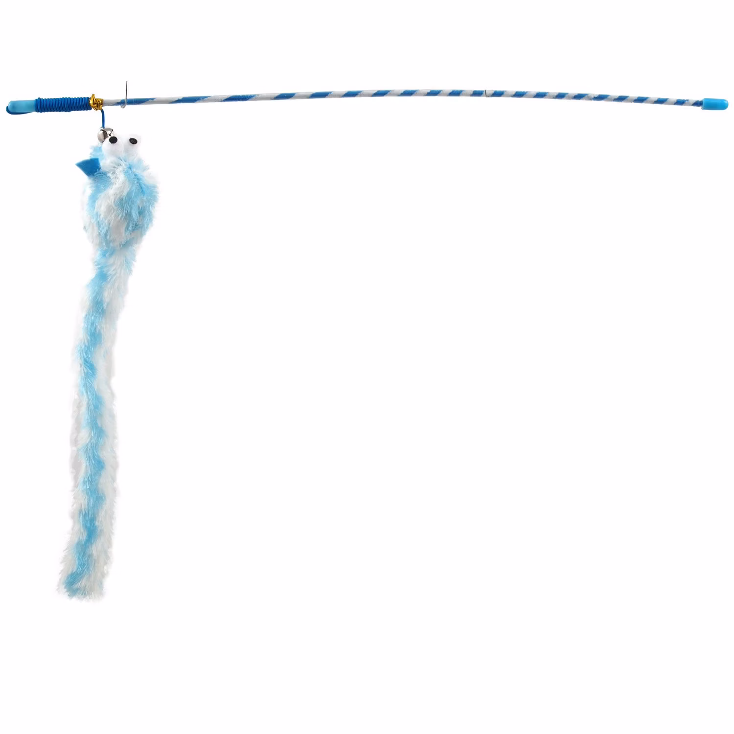 Hračka Magic Cat palička myška bavlna s catnipom 23cm+45cm 24ks