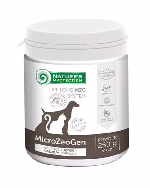Natures P MicroZeoGen dog & cat calcium 250 g