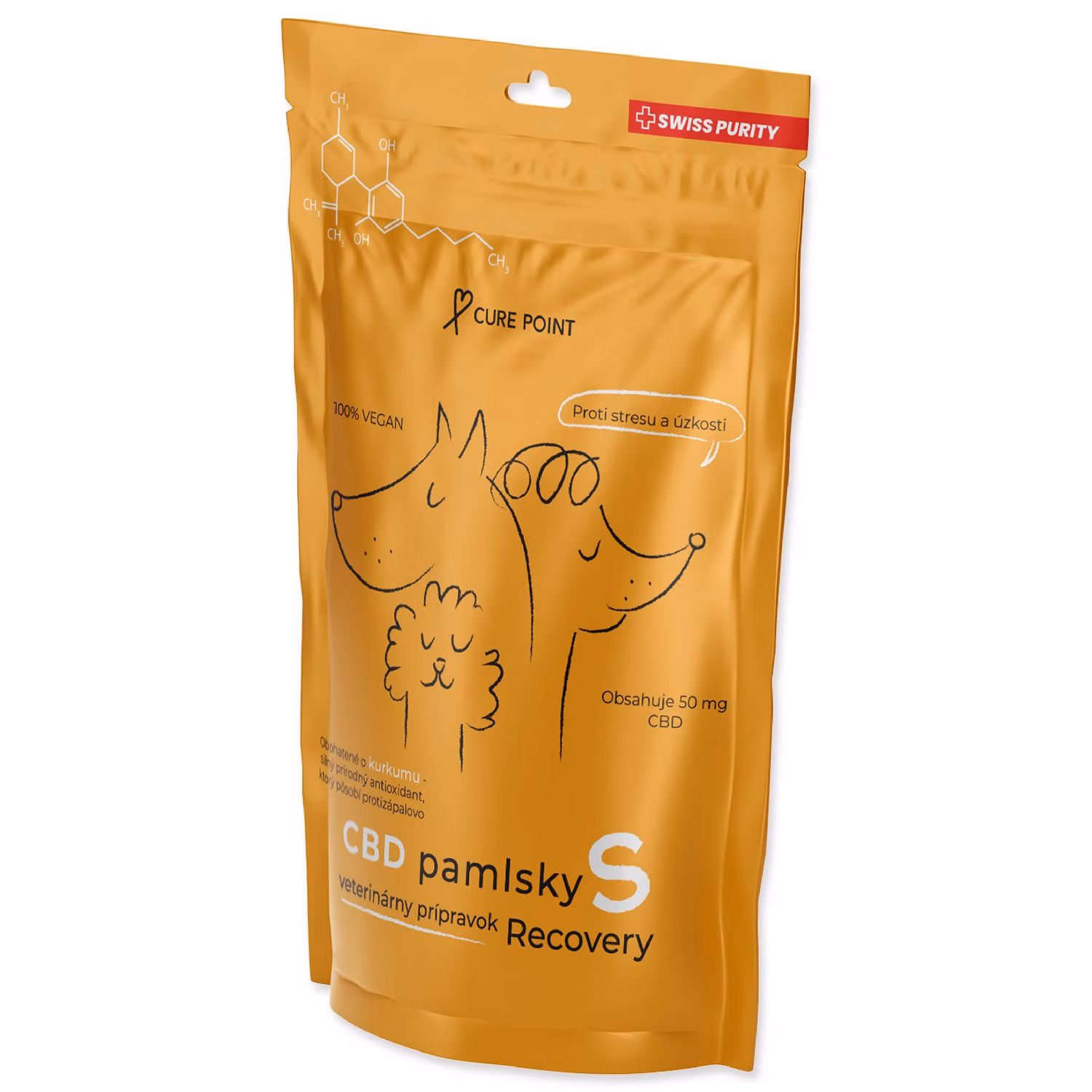 Pamlsok CBD Recovery S 100g