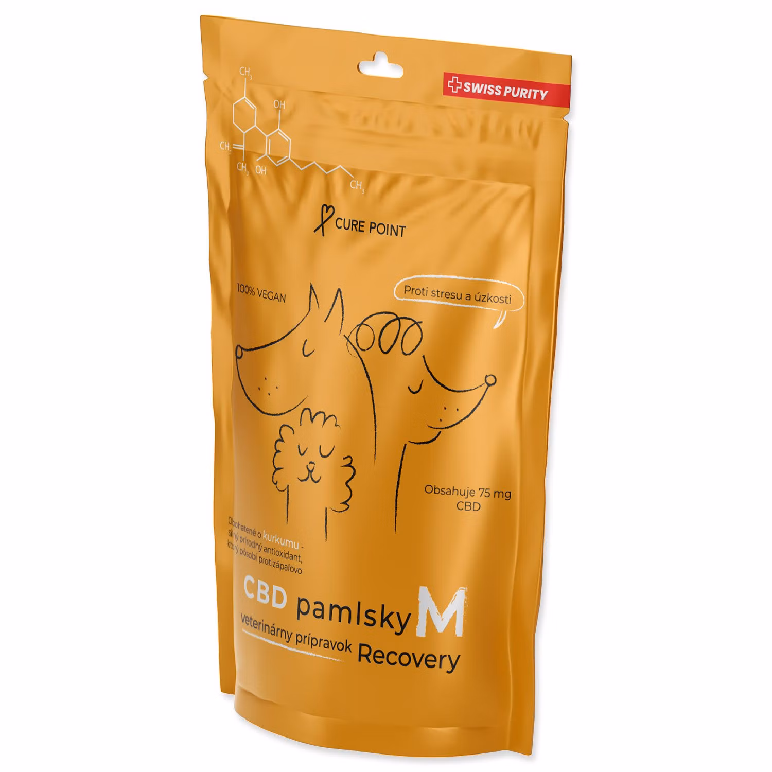 Pamlsok CBD Recovery M 100g