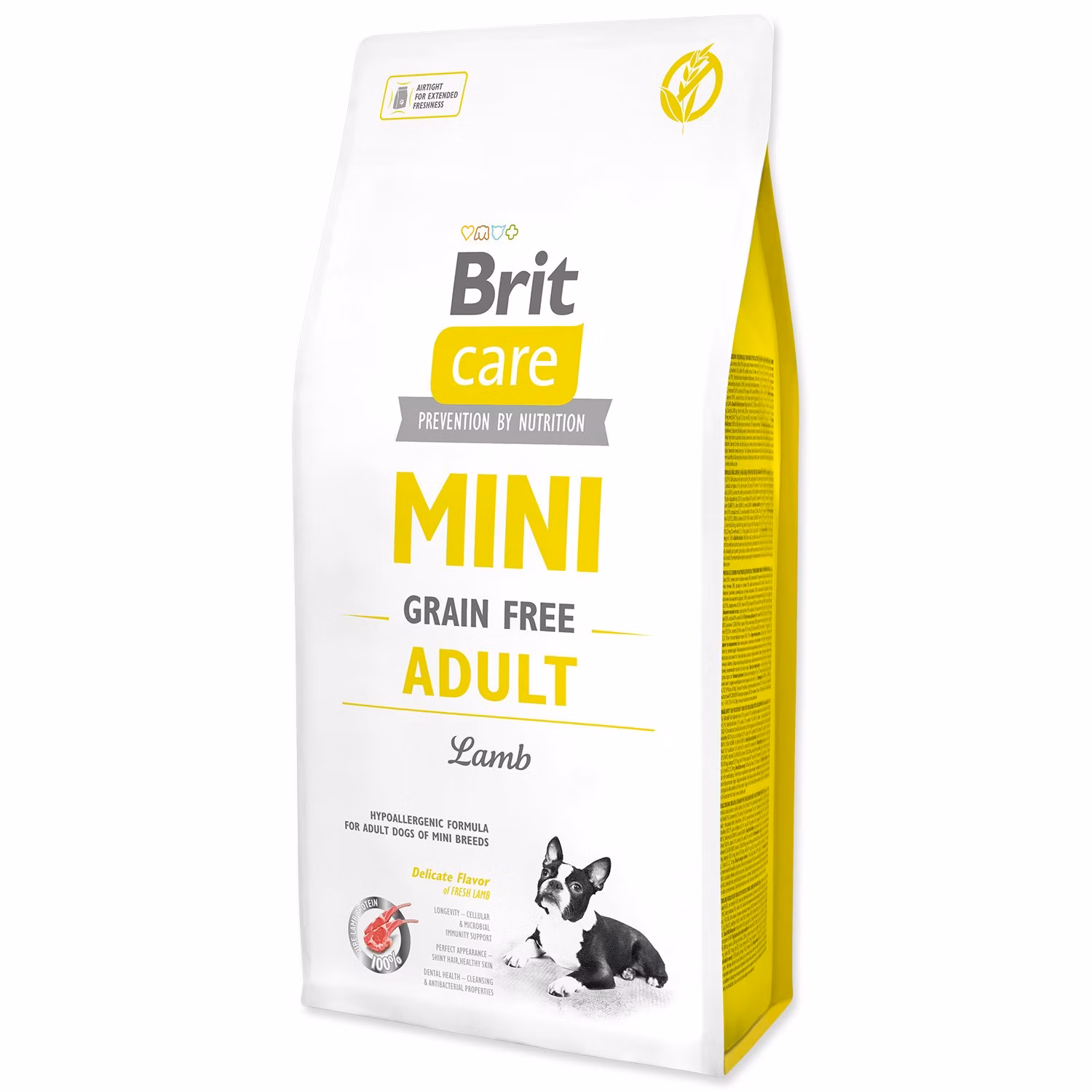 Krmivo Brit Care Mini Grain Free Adult Lamb 7kg