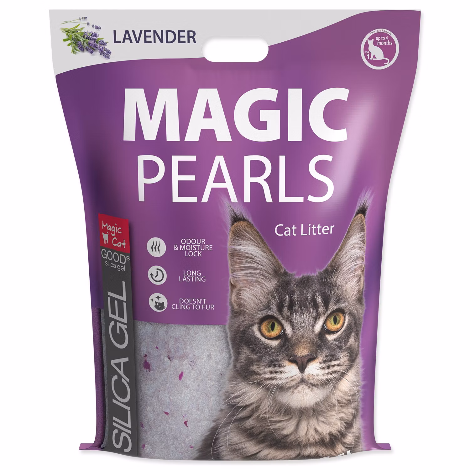 Podstielka Magic Pearls Lavender 16l/6,3kg