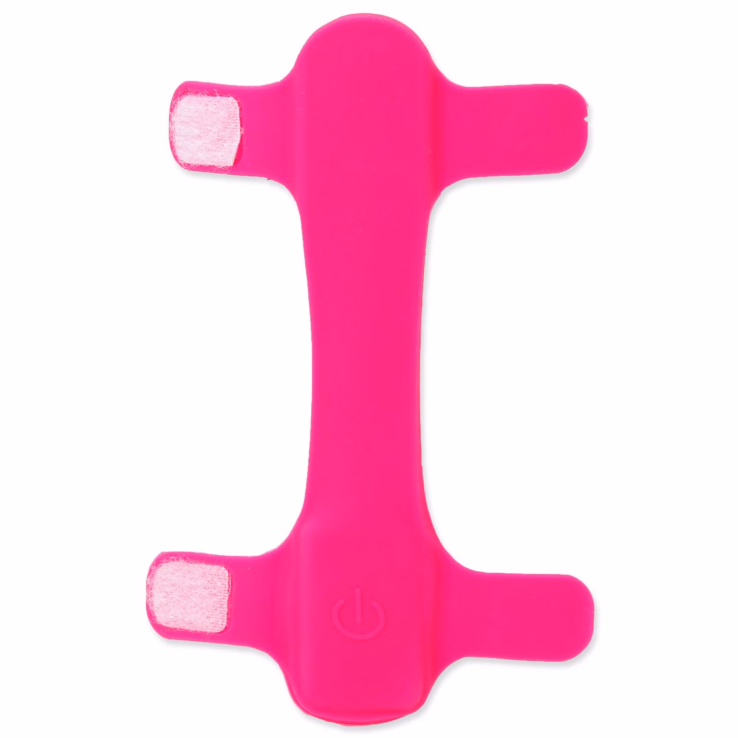 Návlek Dog Fantasy LED svietiaci ružový 15cm