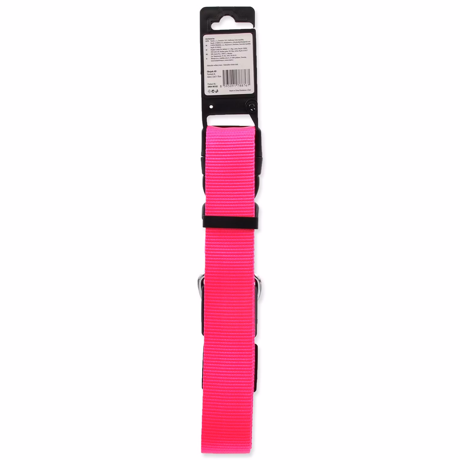 Obojok Active Dog Premium XL ružový 3,8x51-78cm
