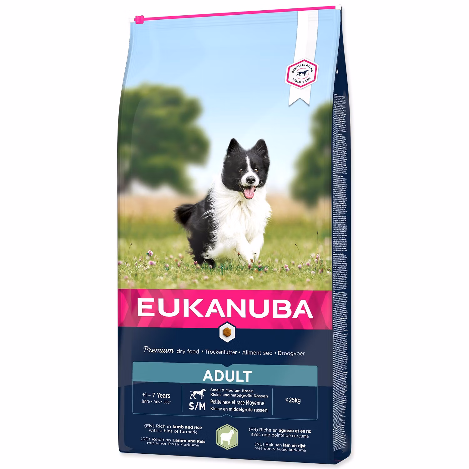 Krmivo EUKANUBA Adult Small & Medium Lamb 12kg