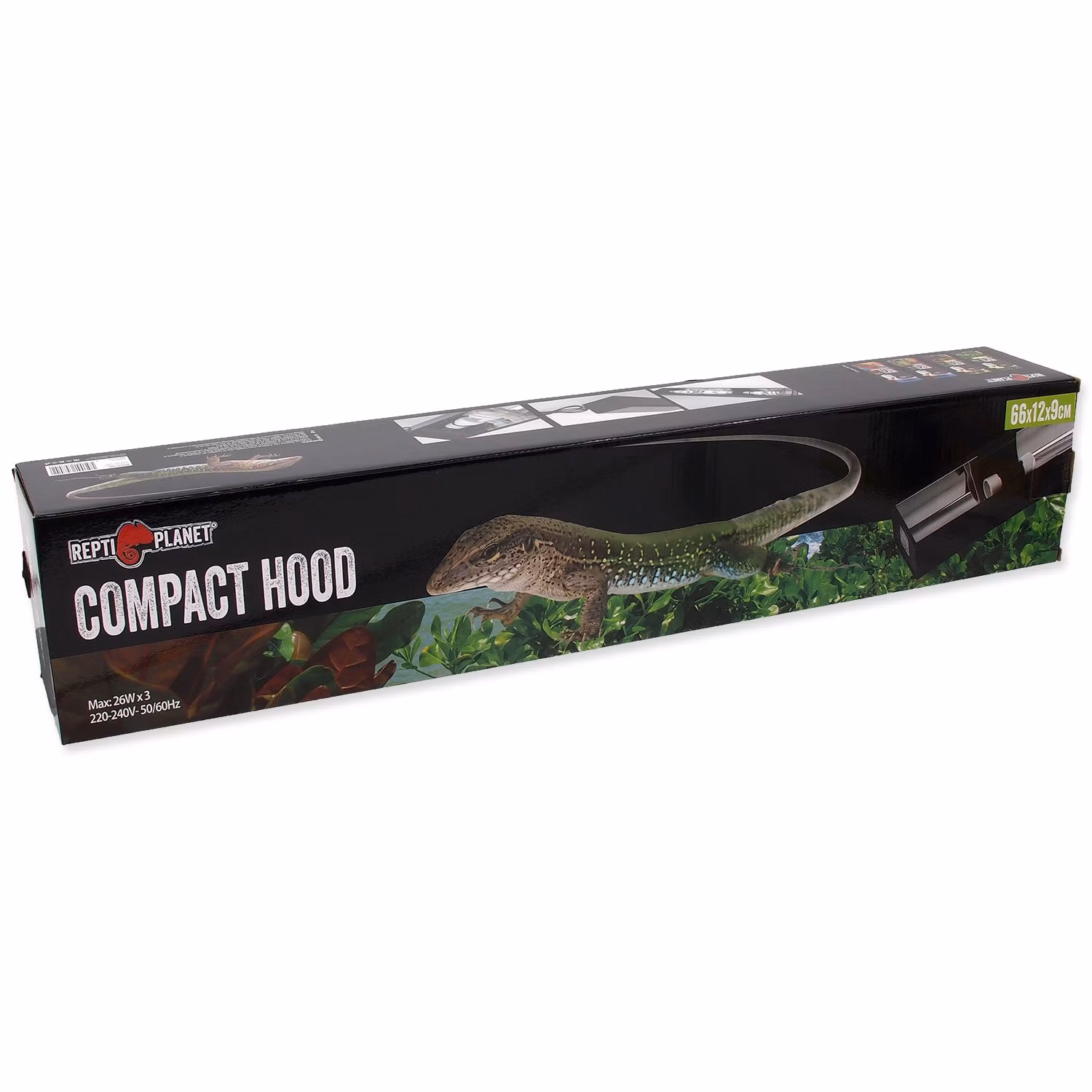 Osvetlenie Repti Planet Compact Hood 66x12x9cm