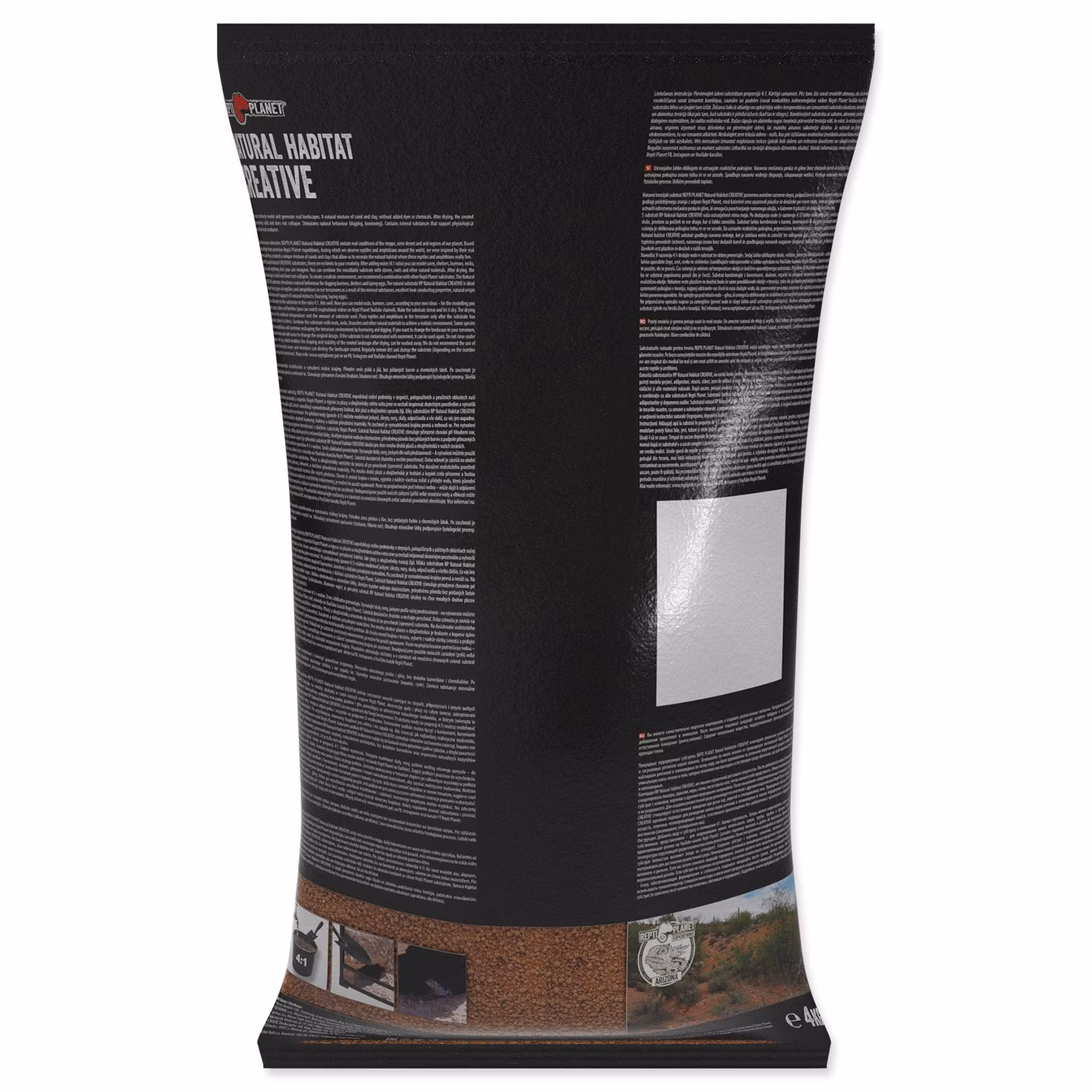 Substrát Repti Planet tvarovací červený 4kg