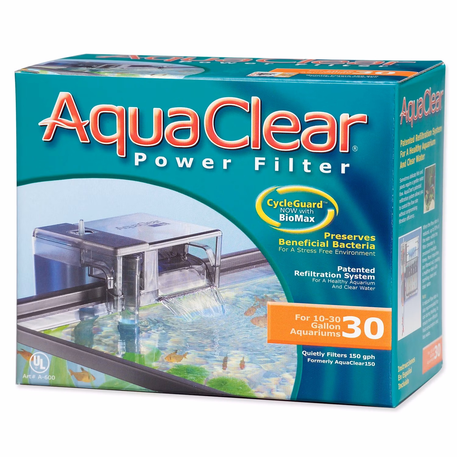 Filter Aqua Clear 30 vonkajší, 568l/h