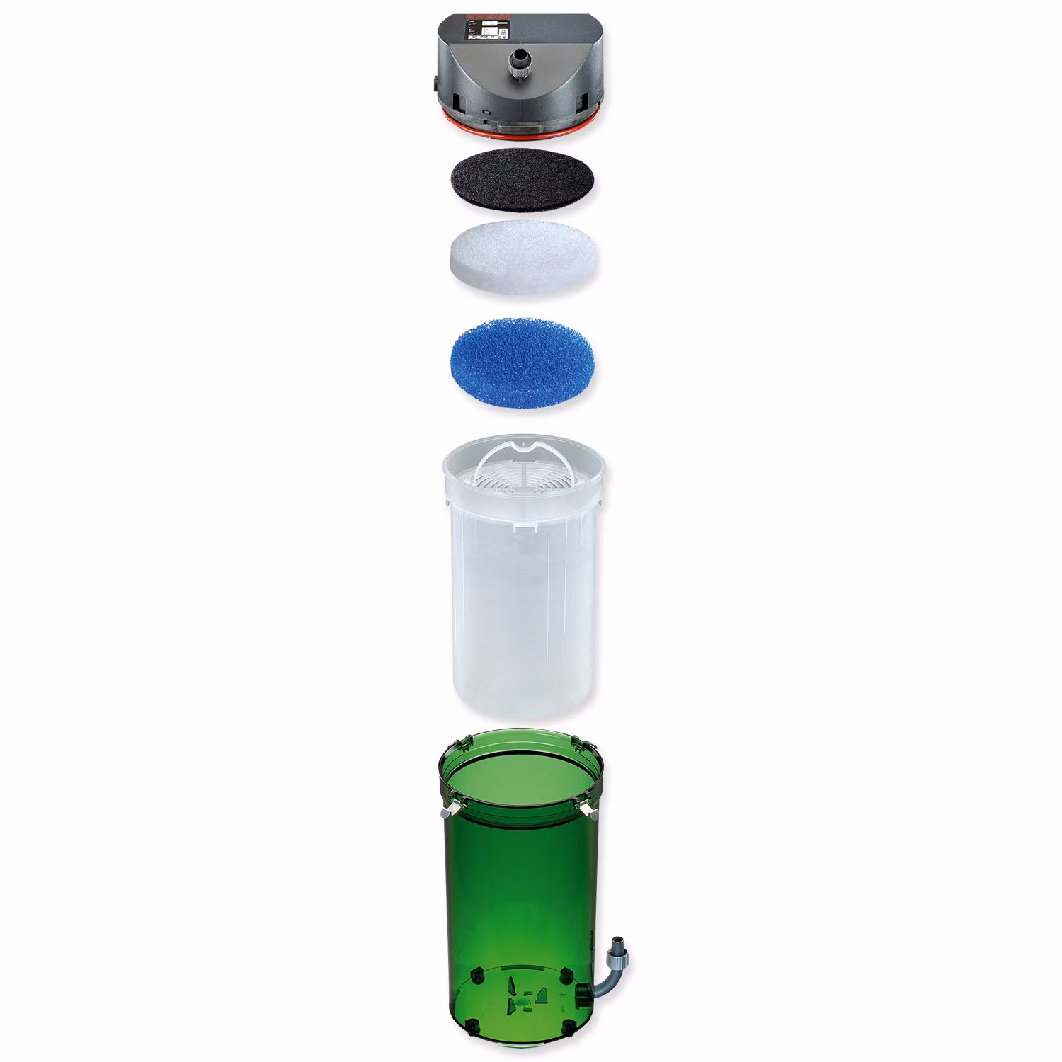Filter Eheim Classic 250 vonkajší, s náplňou,440l/h