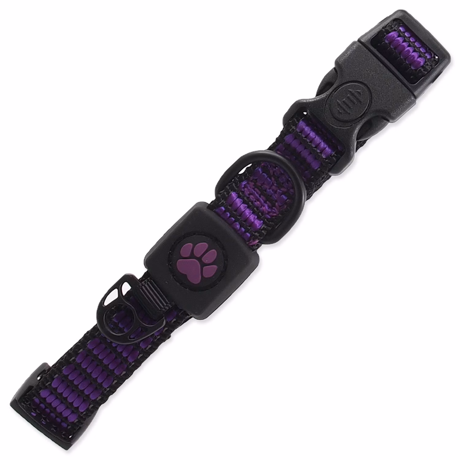 Obojok Active Dog Strong S fialový 1,5x27-37cm