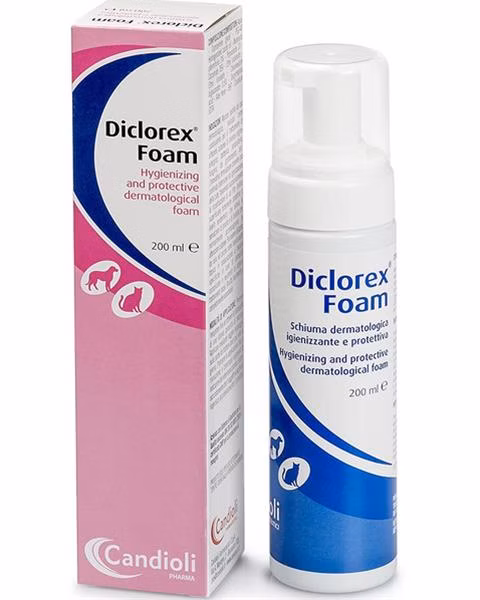 Diclorex Foam pre psy a mačky 200ml