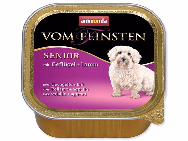 Paštéta Animonda Vom Feinstein Senior kura a jahňa 150g