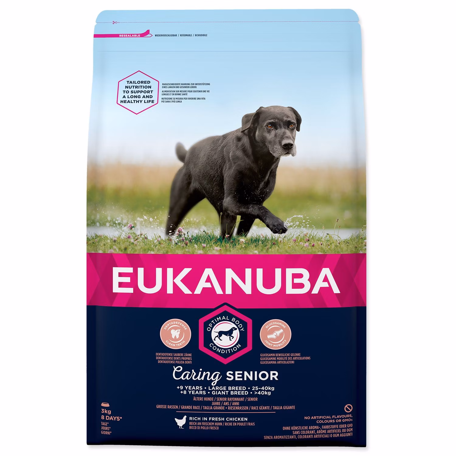 Krmivo EUKANUBA Senior Large & Giant 3kg