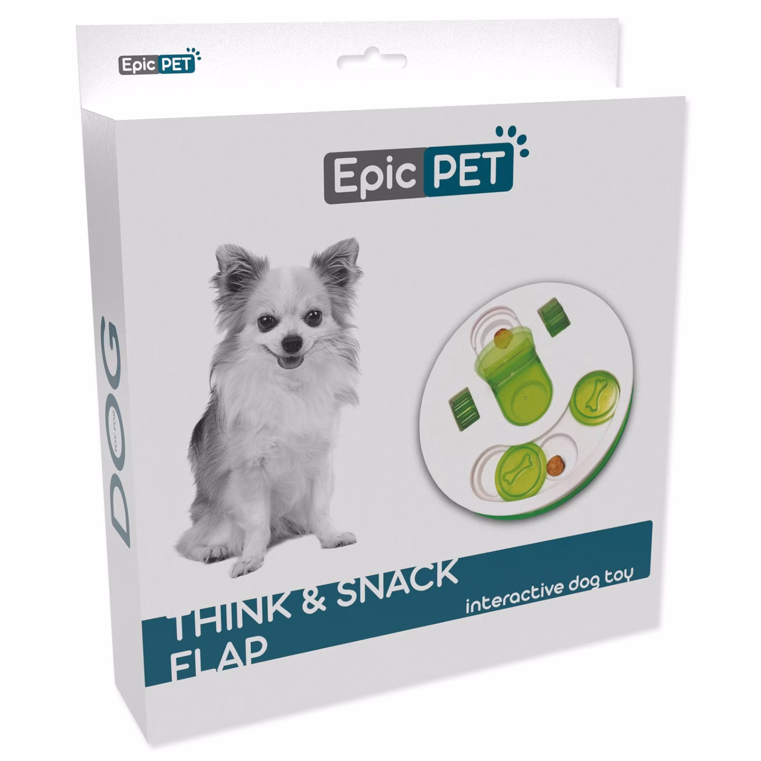 Hračka Epic Pet Think & Snack Flap interaktívna 23cm