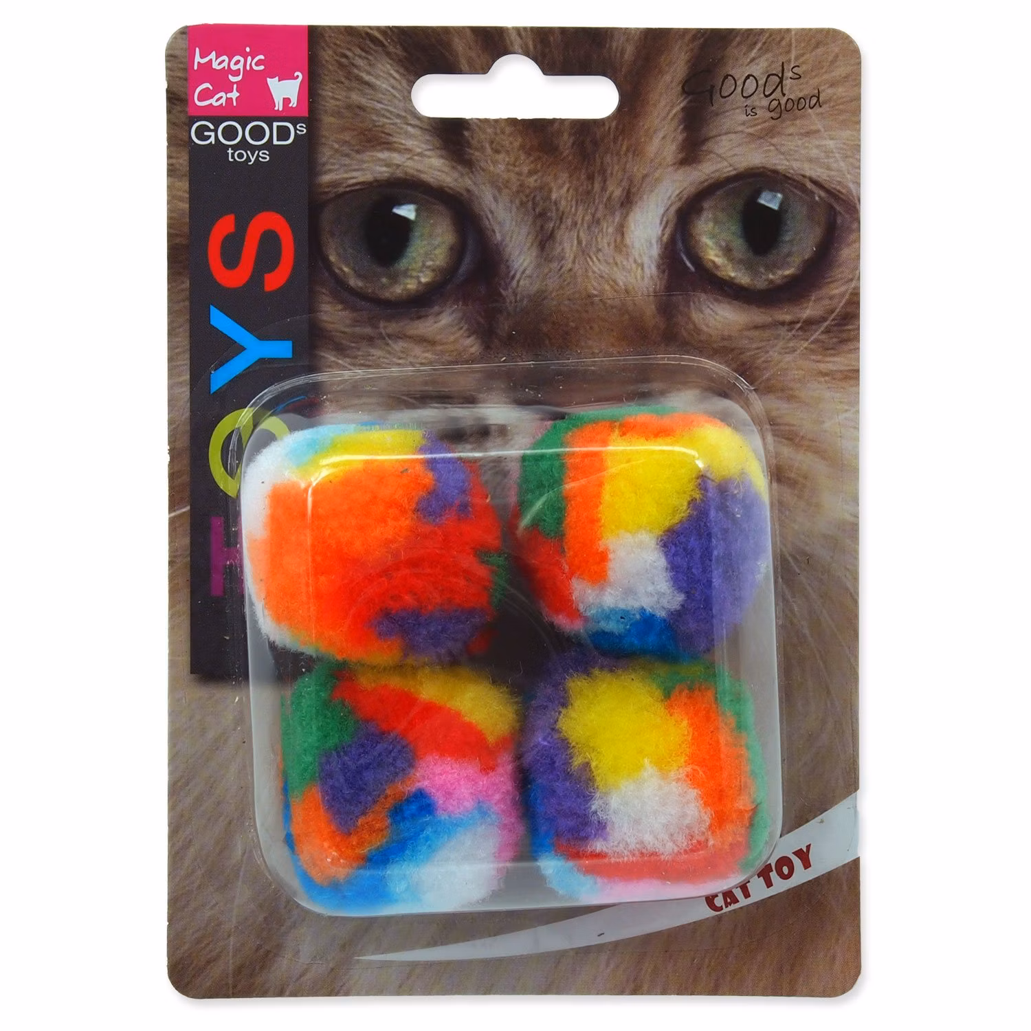Hračka Magic Cat loptička 3,75cm 4ks