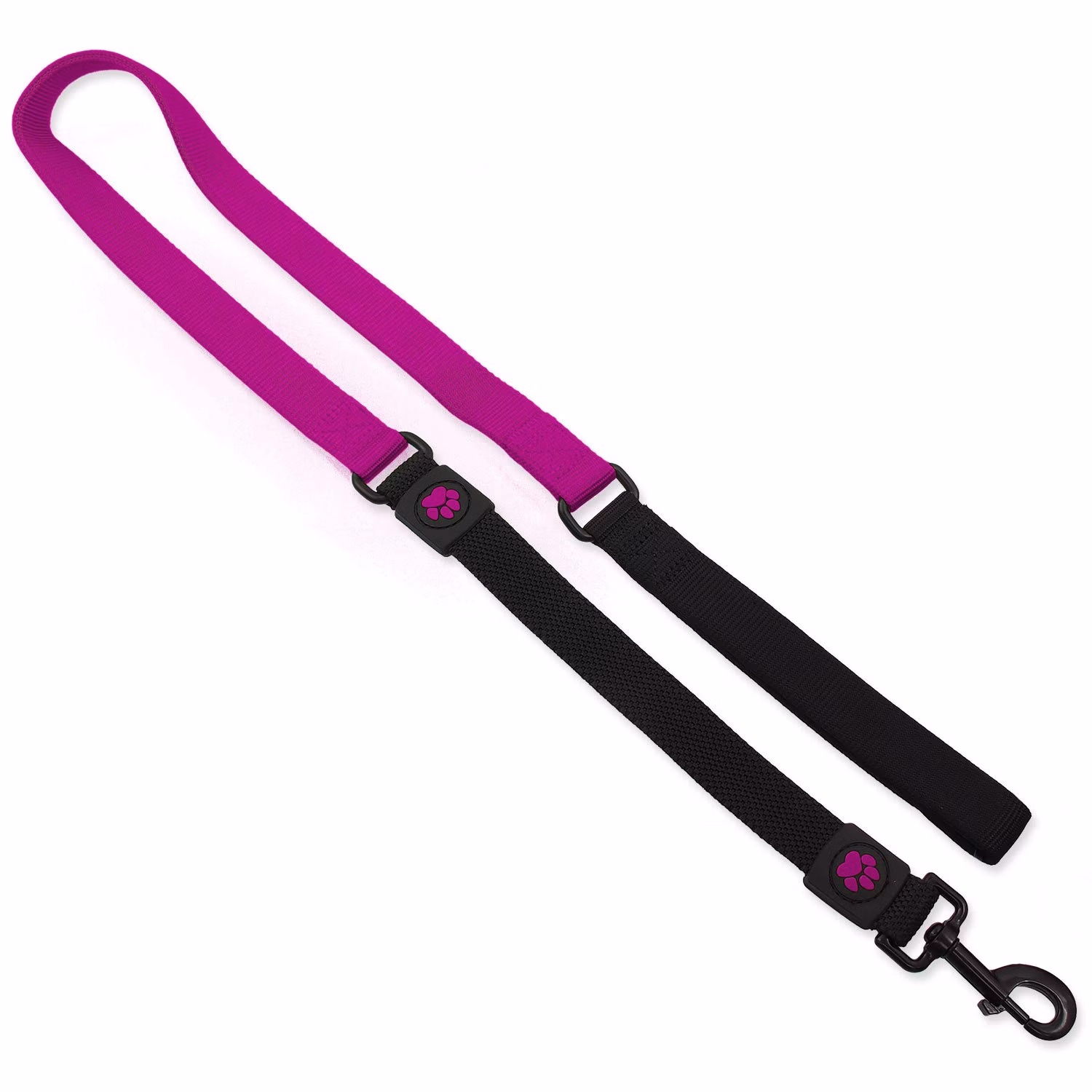 Vodítko Active Dog Bungee Neoprene L ružové 2,5x120cm