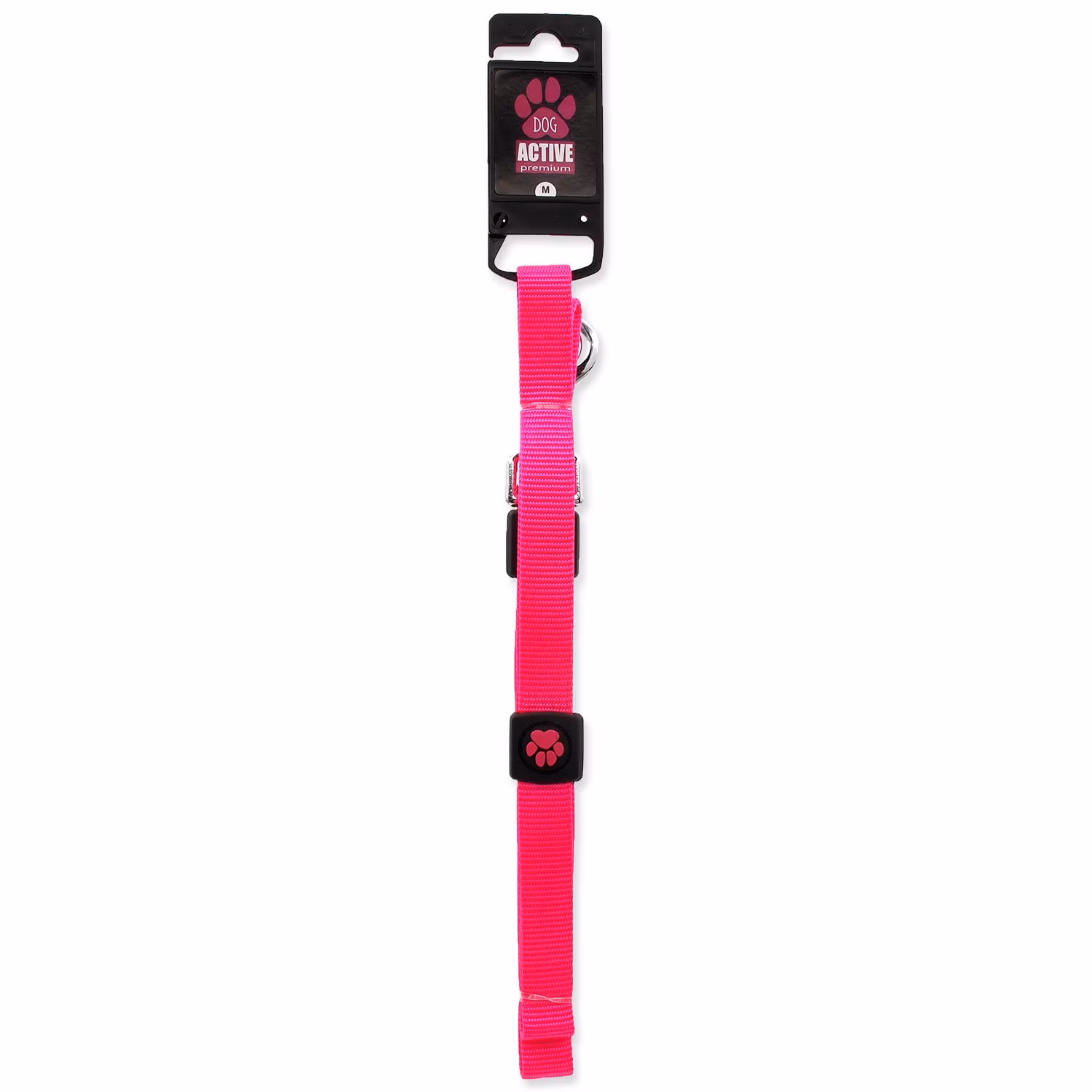 Vodítko Active Dog Premium M ružové 2x120cm