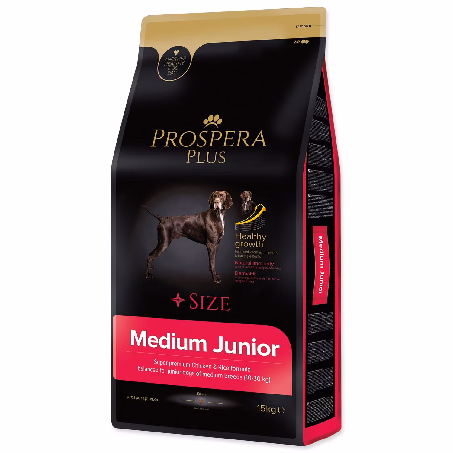 Krmivo Prospera Plus Medium Junior kura s ryžou 15kg