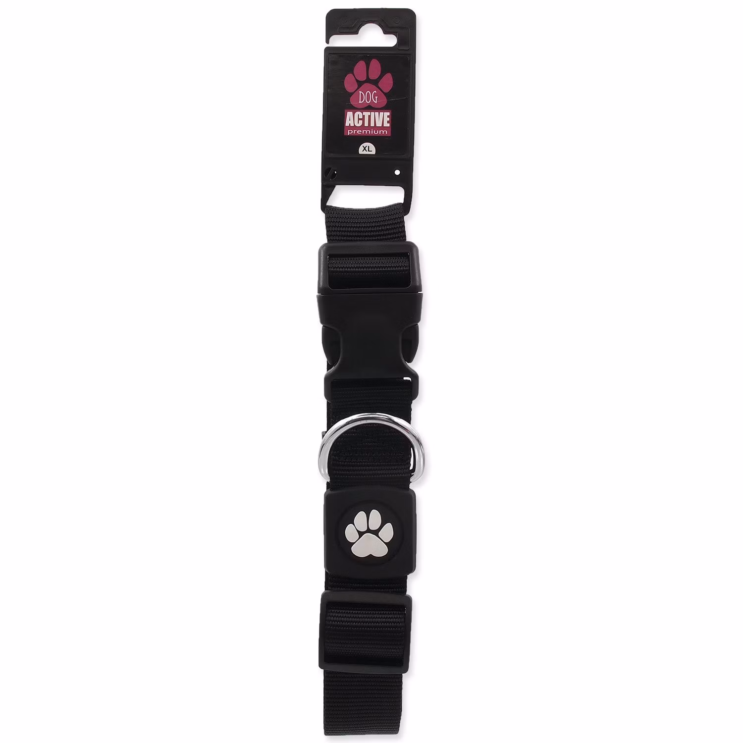 Obojok Active Dog Premium XL čierny 3,8x51-78cm