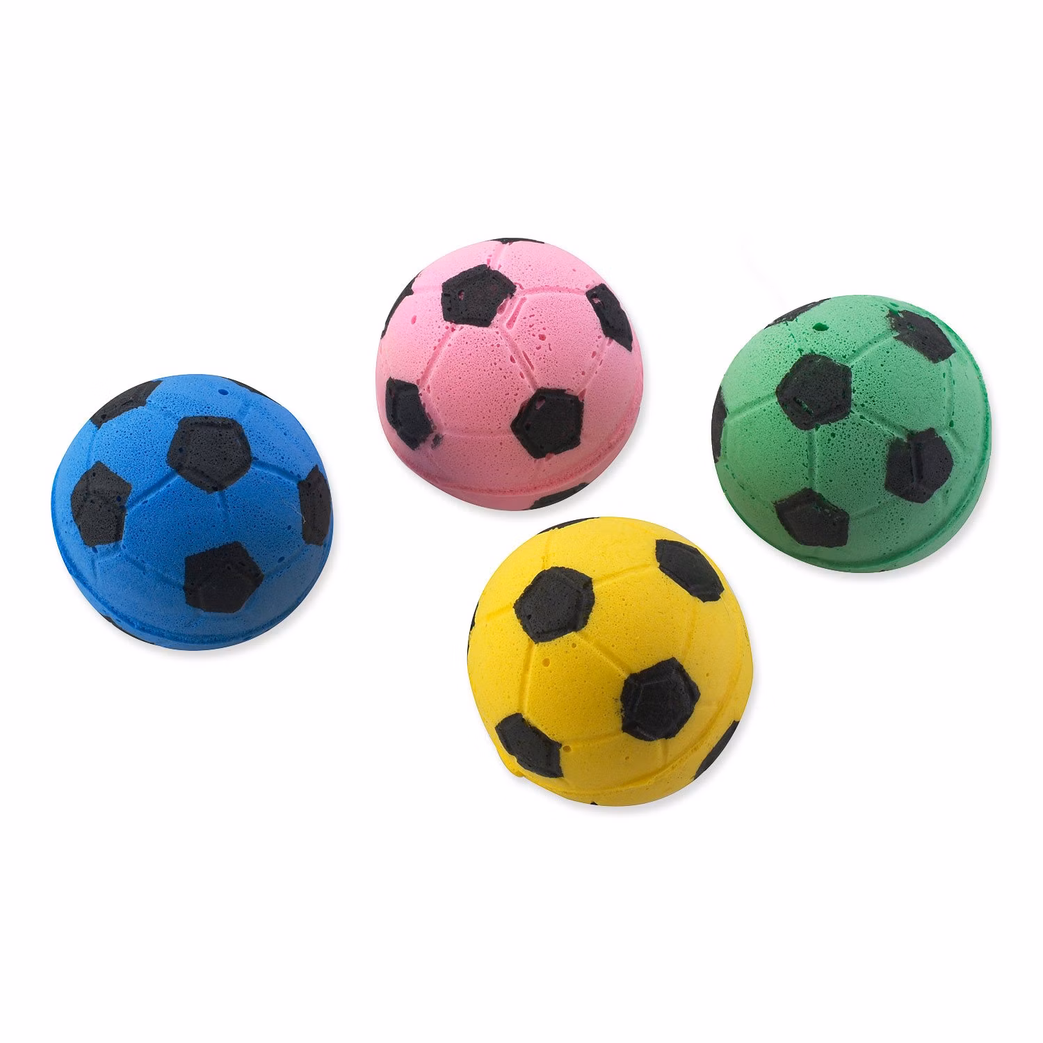 Hračka Magic Cat loptička penová futbalová 3,75cm 4ks