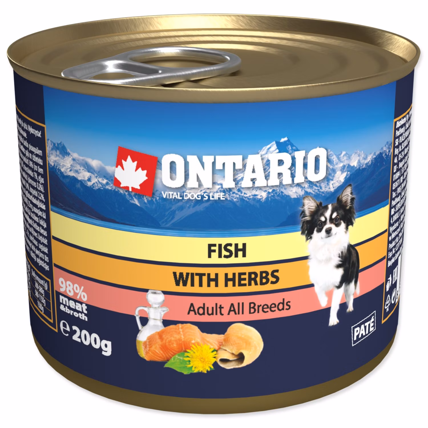 Konzerva Ontario ryby s bylinkami 200g