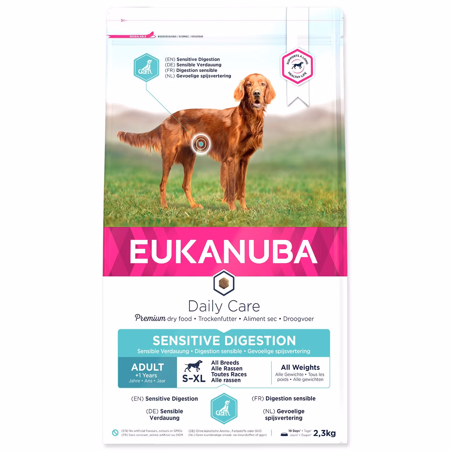 Krmivo EUKANUBA Daily Care Sensitive Digestion 2,3kg