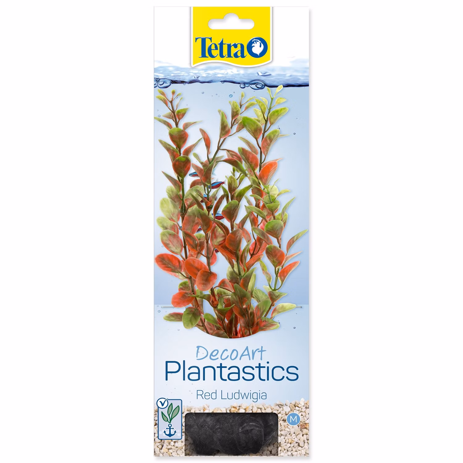 Dekorácia Tetra Rastlina Red Ludwigia M 23cm