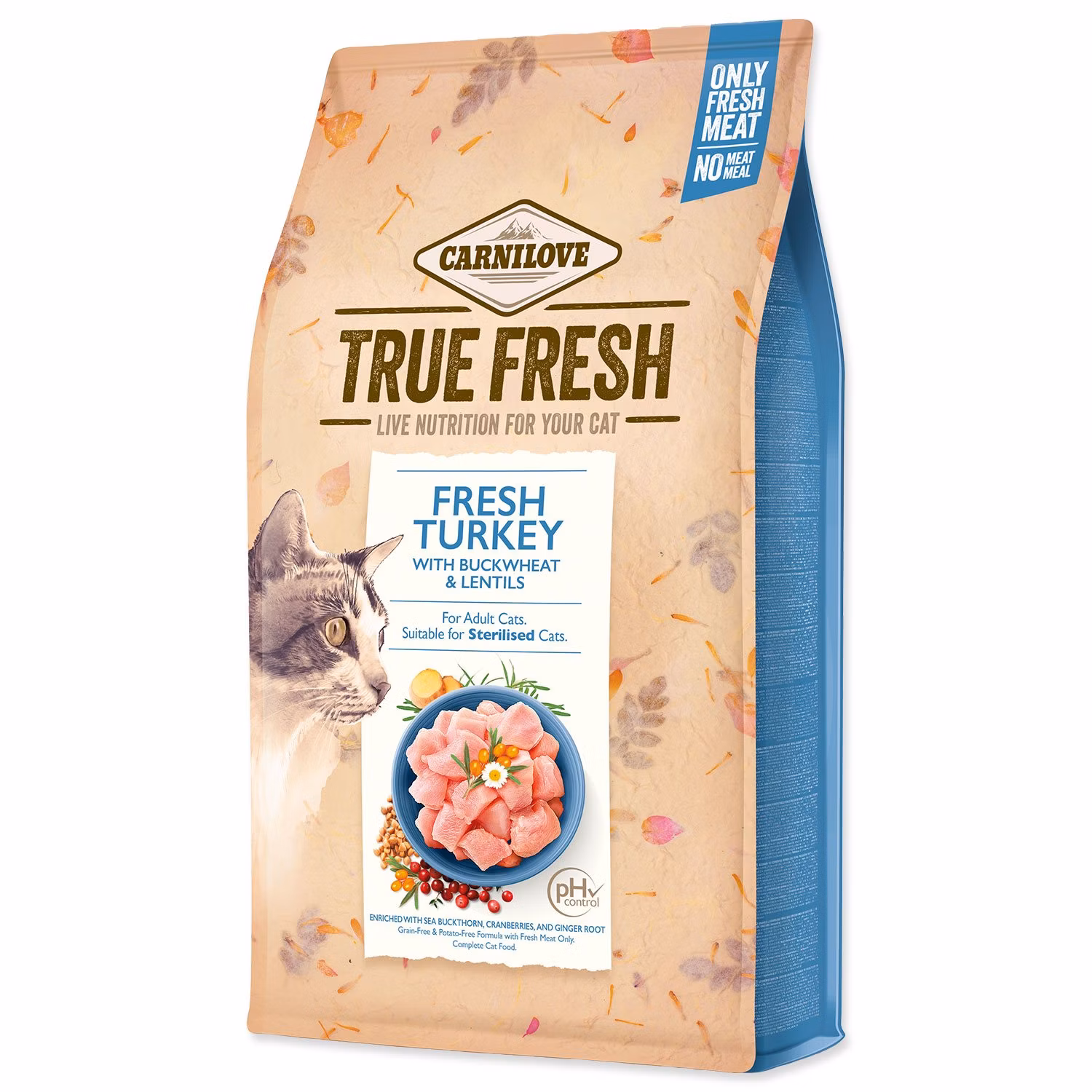 Krmivo Carnilove Cat True Fresh Turkey 0,34kg