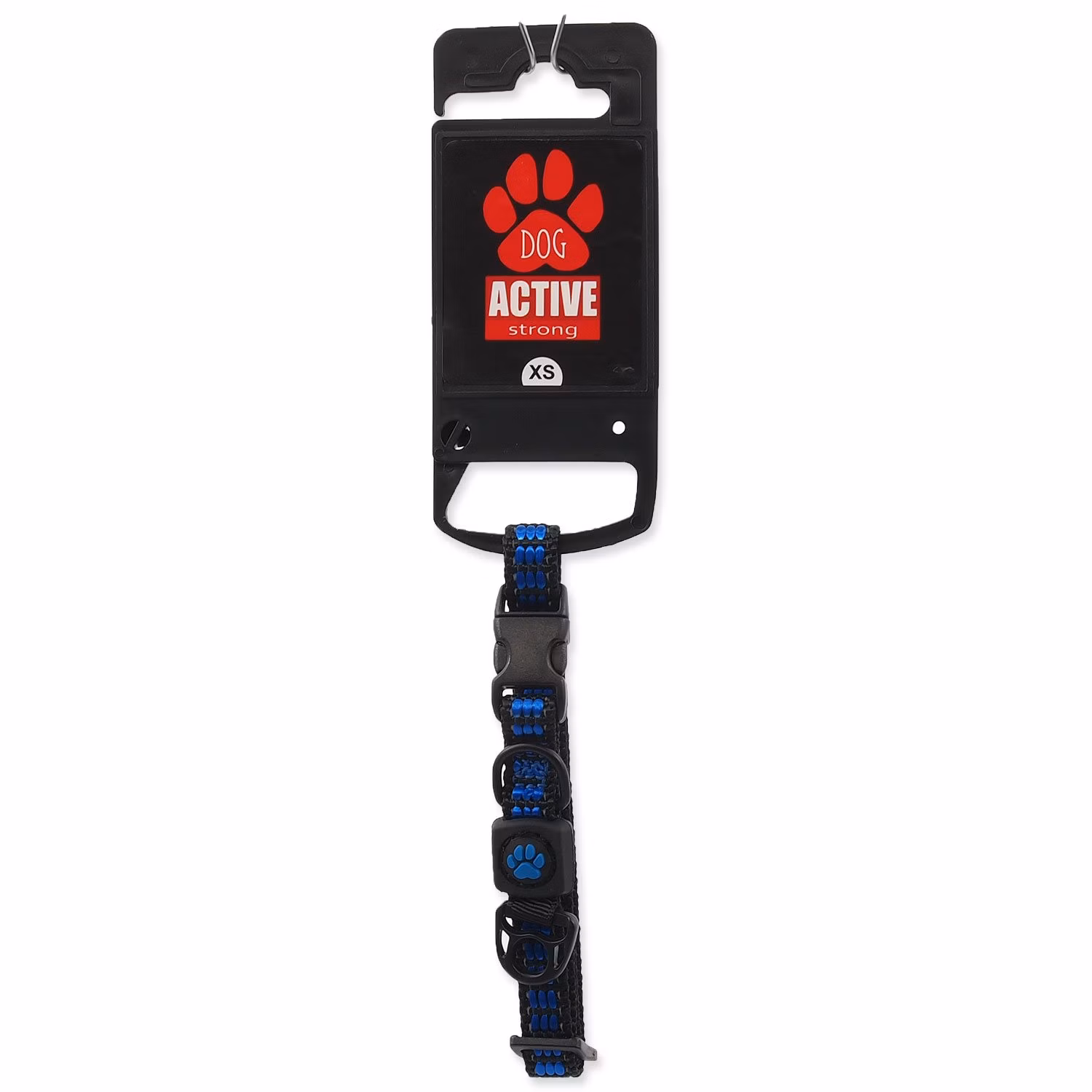 Obojok Active Dog Strong XS modrý 1x21-30cm