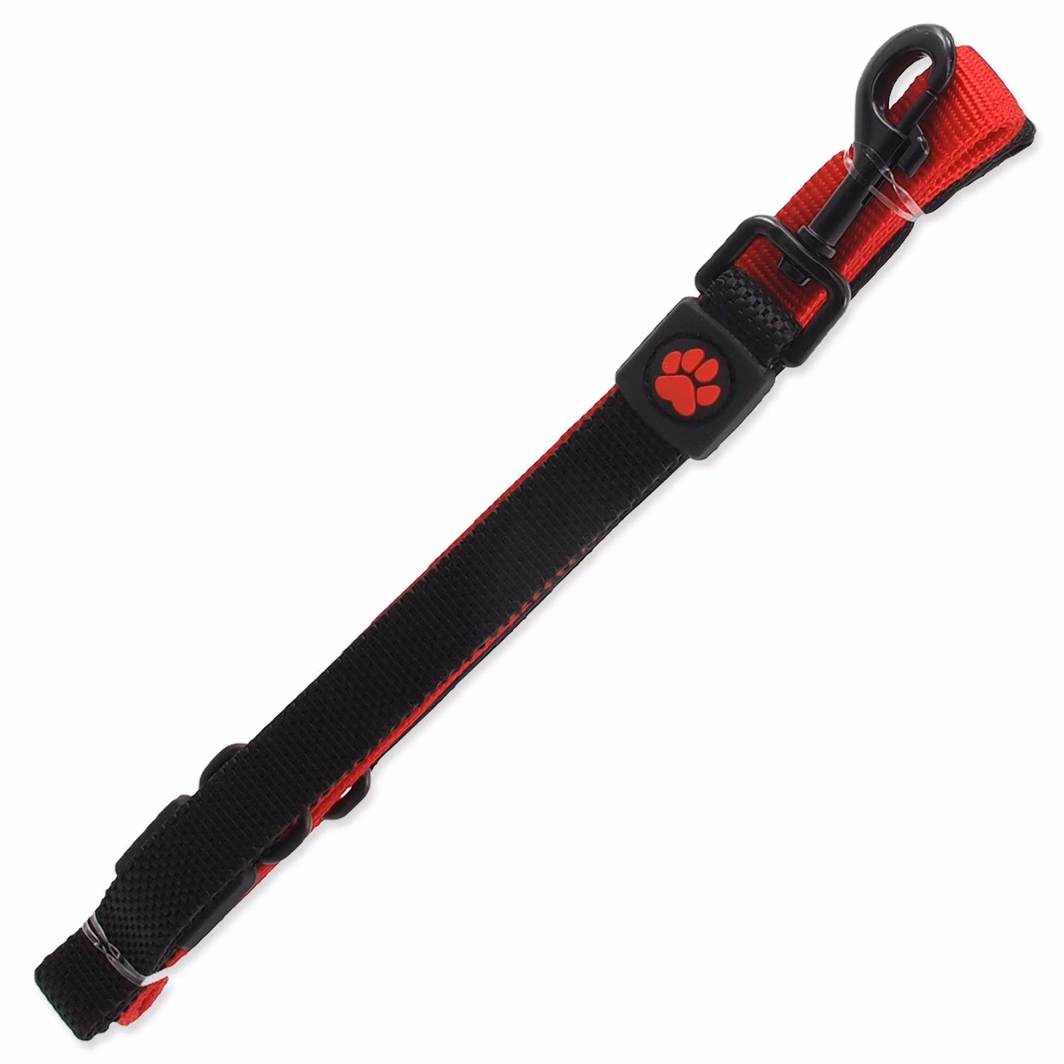 Vodítko Active Dog Bungee Neoprene M červené 2x120cm