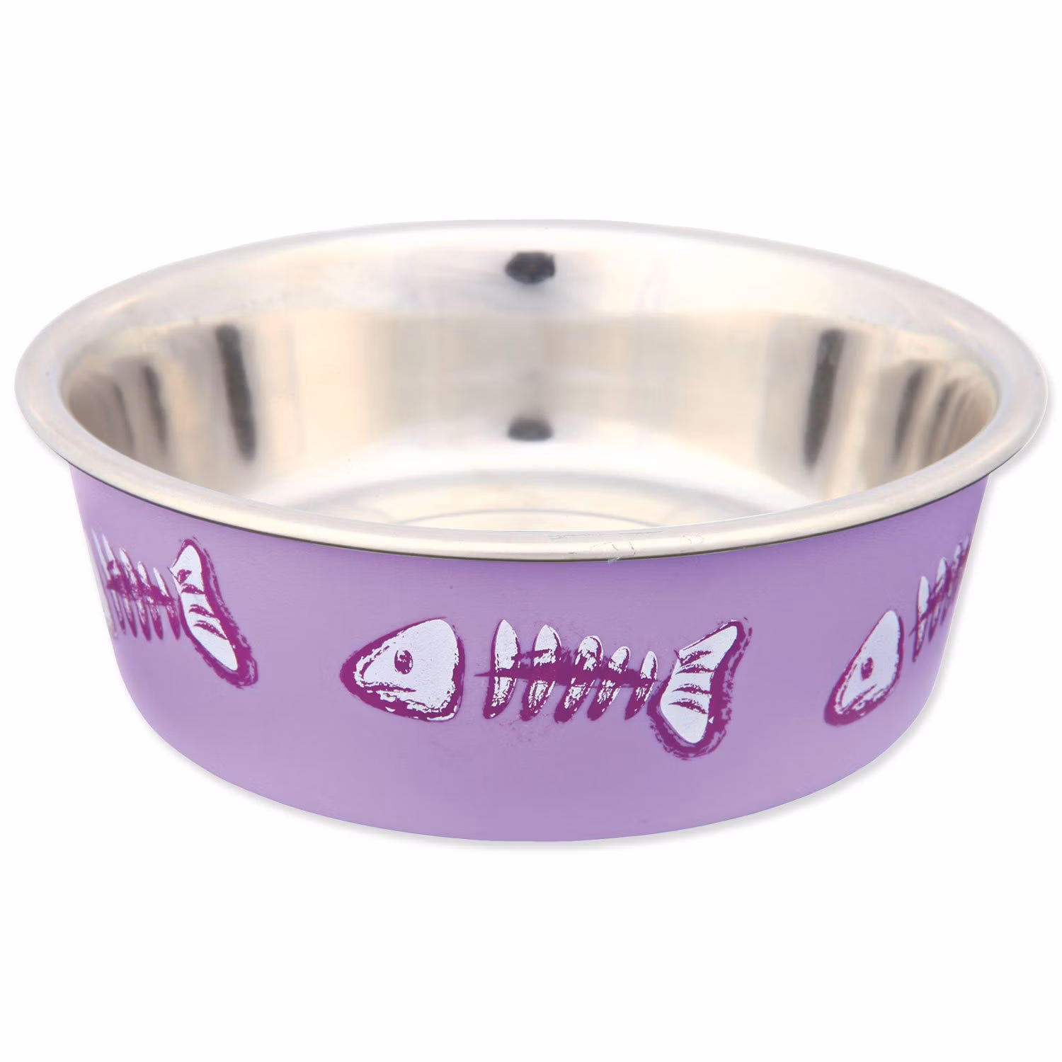 Miska Trixie nerez vzor kostra rybky 12cm 300ml