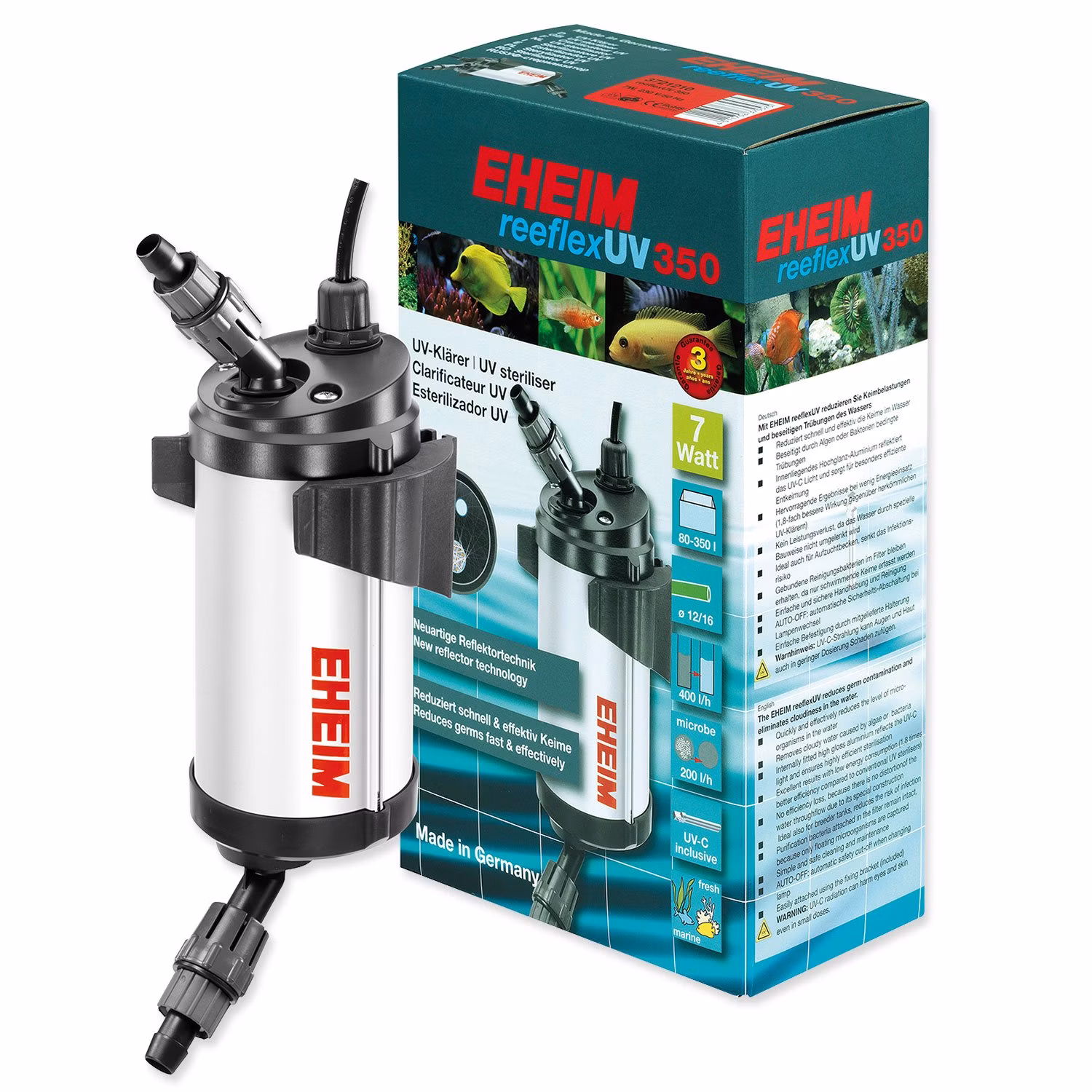 Sterilizátor Eheim Reeflex UV 350,7W, 80-350l