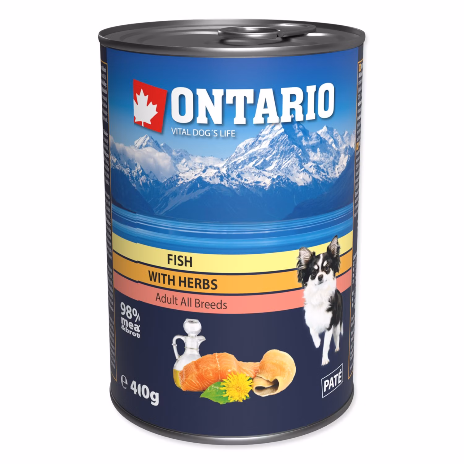 Konzerva Ontario ryby s bylinkami 400g