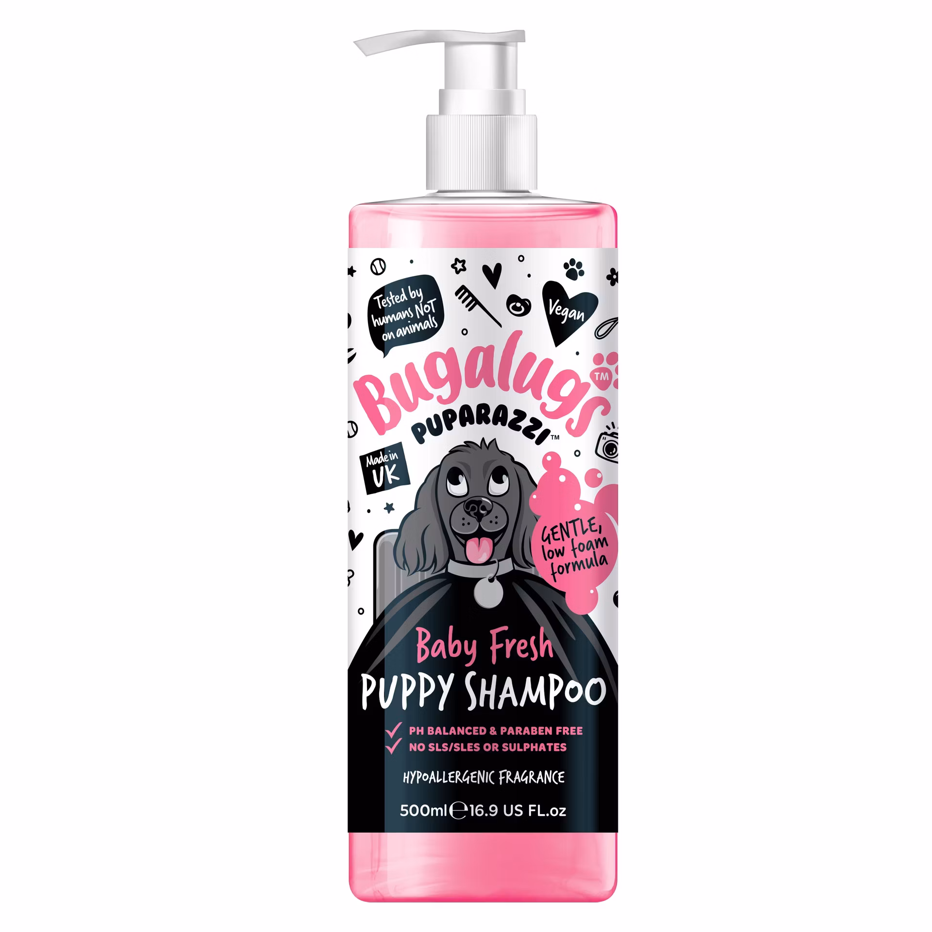 Bugalugs jemný šampón pre šteniatka Baby Fresh