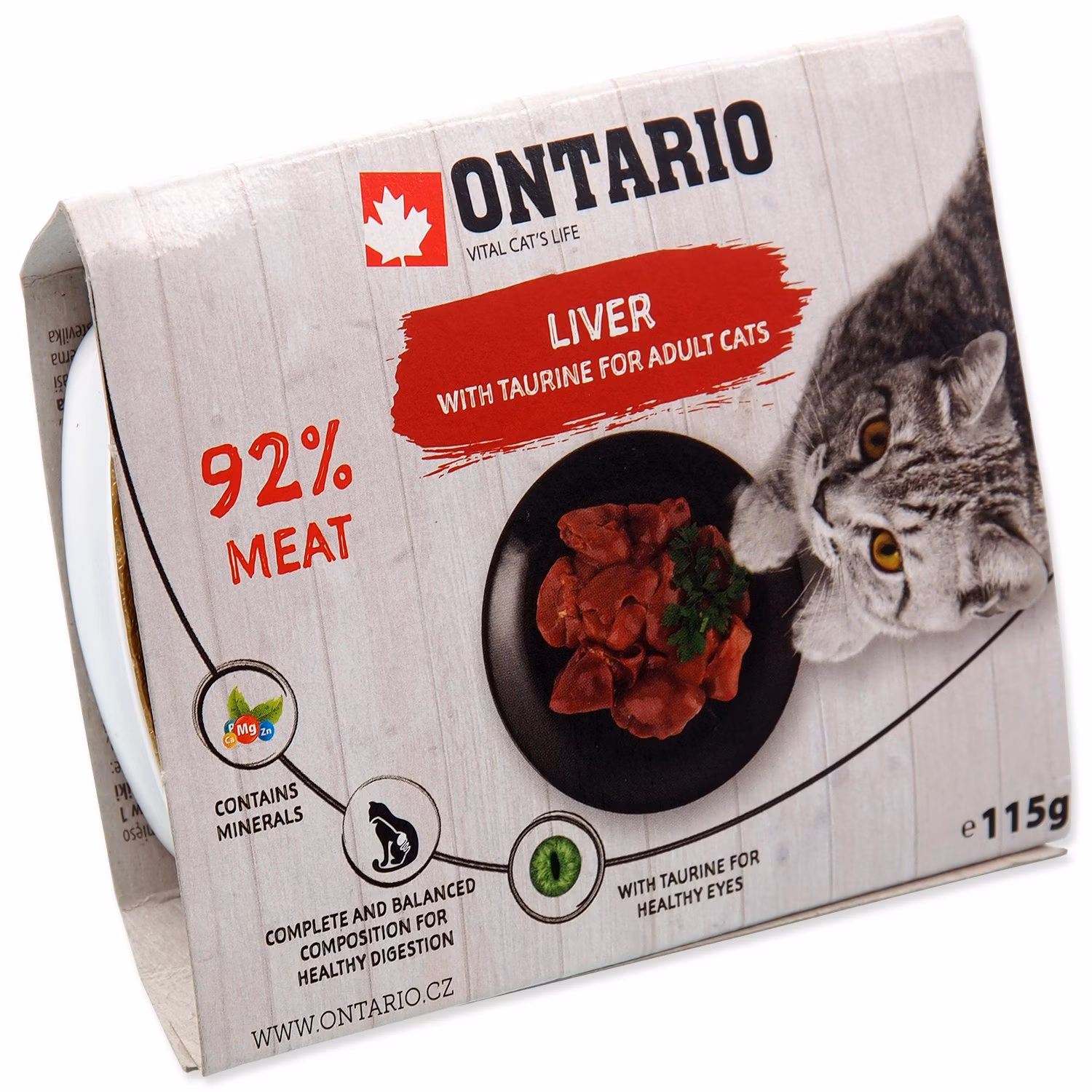 Vanička Ontario pečienka s taurínom 115g