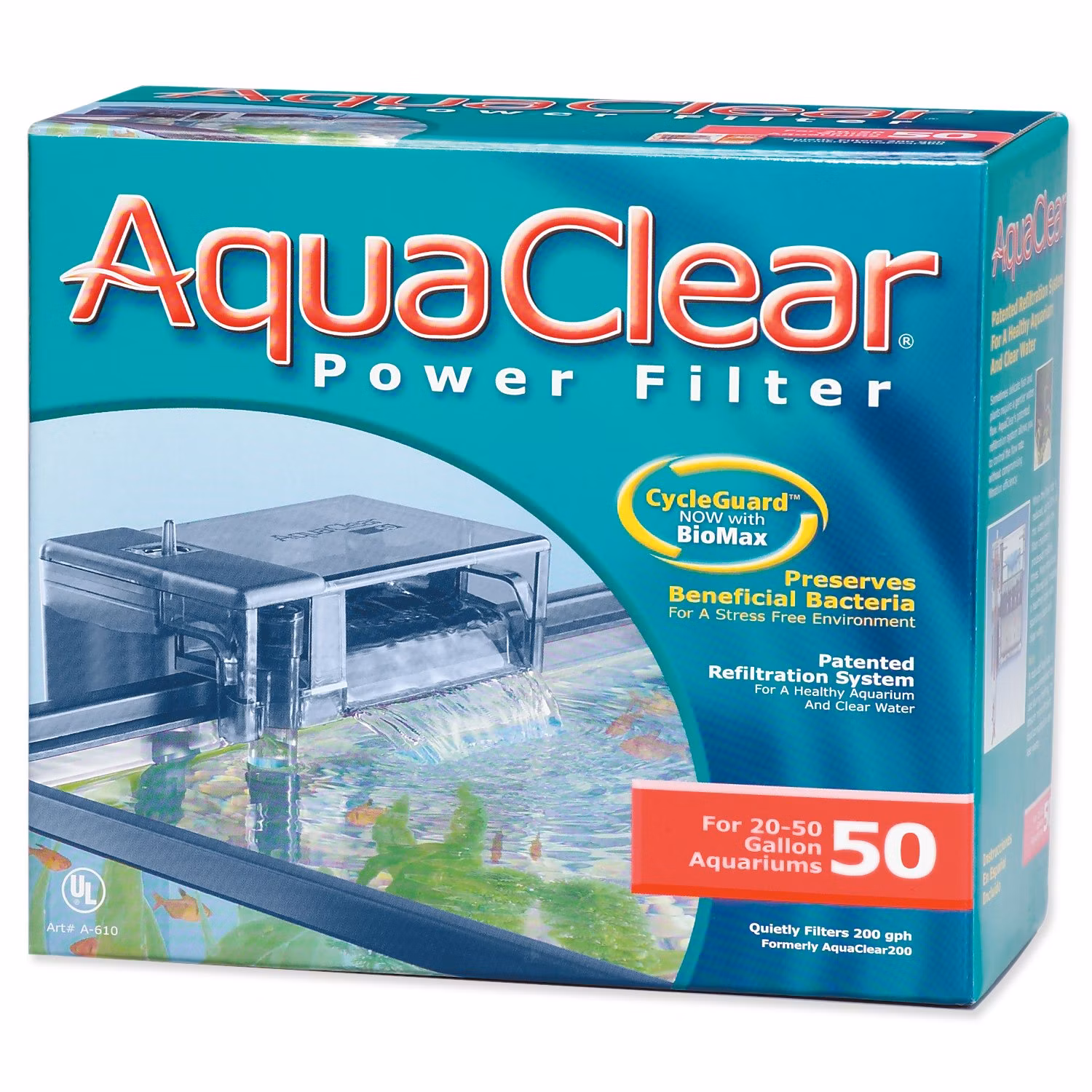 Filter Aqua Clear 50 vonkajší, 757l/h