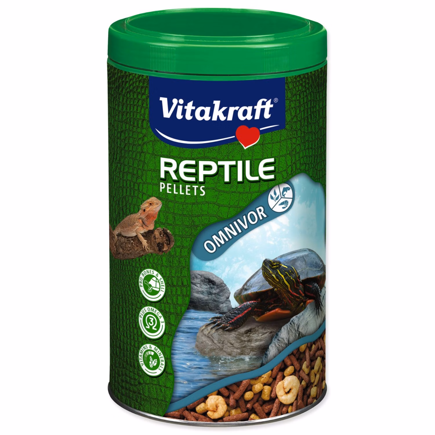 Krmivo Vitakraft Omnivor Reptile Pellets 1l
