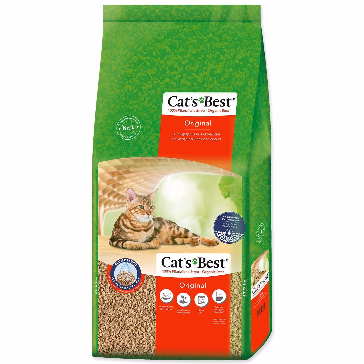 Podstielka Cats Best Original 40l/17,2kg