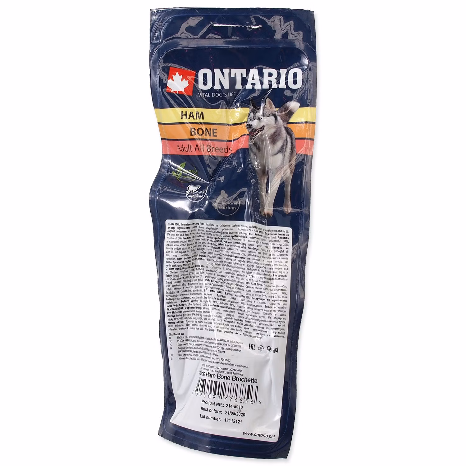 Pochúťka Ontario bravčová Brochette kosť