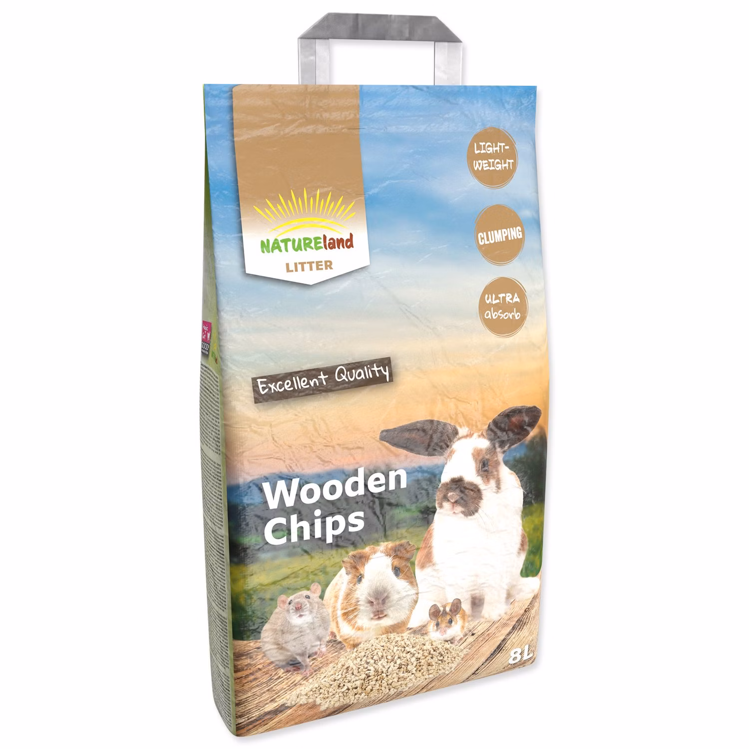 Podstielka Magic Litter Wooden Chips 8L/3,5kg
